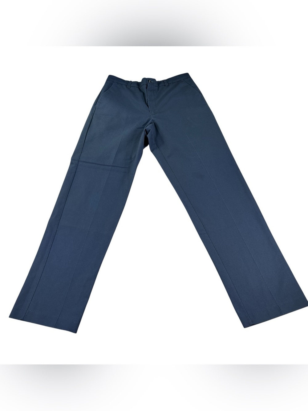 Red Kap PT10NV Red-E-Prest Work Pants Men’s 34x32 Navy Industrial Straight Leg